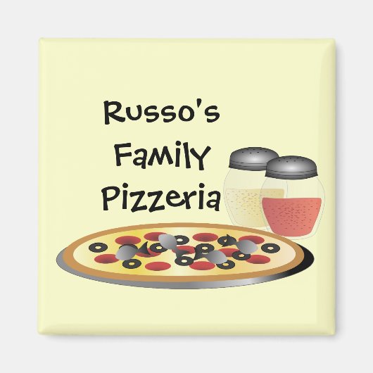 Pizzeria Magnet (Voorkant)