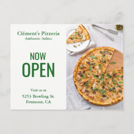 Pizzeria Opening | Nu geopend | Direct mail Briefkaart
