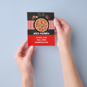 Pizzeria Pizza restaurant Flyer (Hand)
