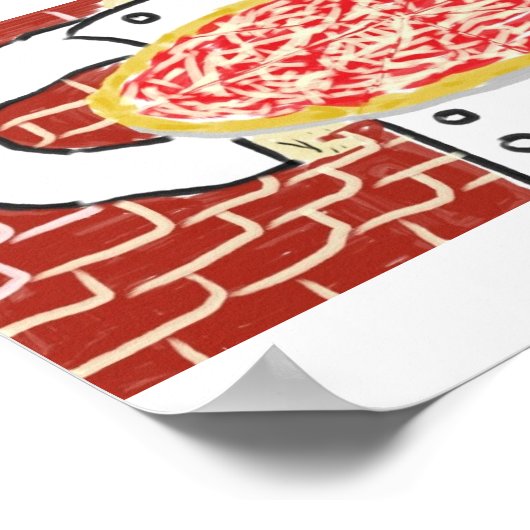 Pizzeria Poster (Hoek)