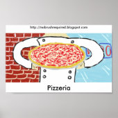 Pizzeria Poster (Voorkant)