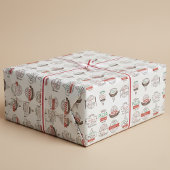 Pizzeria Stijl Ontwerper Cadeaupapier
