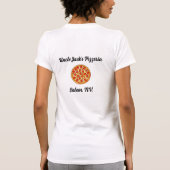 Pizzeria Uniform Volledig  Tekst T-shirt (Achterkant)