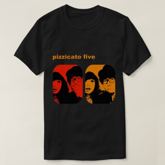 Pizzicato Vijf promotionele afbeelding T-shirt (Design voorkant)