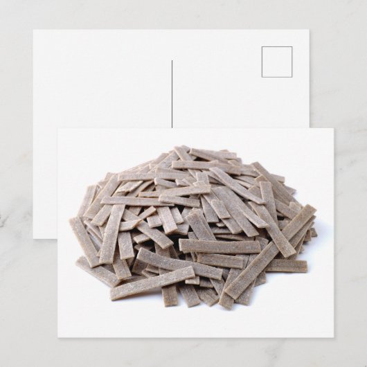 Pizzoccheri della Valtellina Briefkaart (Voorkant / Achterkant)