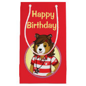 PJ Collie Klein Cadeauzakje (Voorkant)