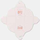 Pj en prosecco bruidsfeest bedankdoosjes (Ongevouwen)