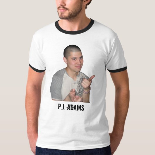PJ Shirt #3 V2.0a - Jon Gepersonaliseerd (Voorkant)