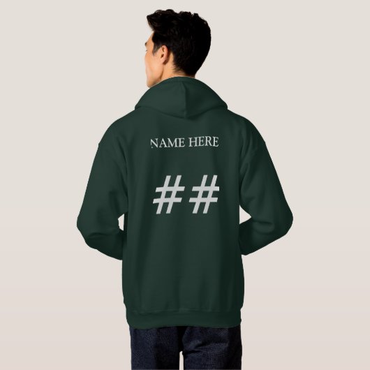 PJC GEPERSONALISEERDE HOODIE (Achterkant volledig)