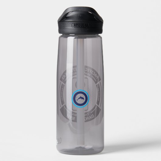 PJK CamelBak® 25oz / logo & dolphin / Waterfles (Achterkant)
