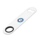 PJK Flesopener / kanji & dolfijn Speed Flessenopener (Achterkant Gekanteld)
