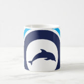 PJK mok 330ml / dolfijnlogo uitgeknipt (Center)