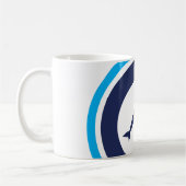 PJK mok 330ml / dolfijnlogo uitgeknipt (Links)