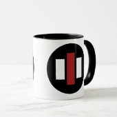 PJP-logo - Pierce Jackson Productions Merchandise Mok (Voorkant rechts)