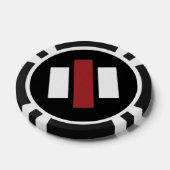 PJP-logo - Pierce Jackson Productions Merchandise Poker Chips (Enkel)