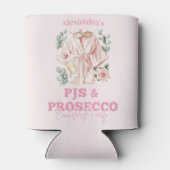 Pjs en Prosecco Bachelorette Blikjeskoeler (Achterkant)