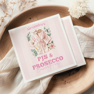 Pjs en Prosecco Bachelorette Servet