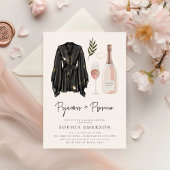 PJ's en Prosecco Pajama Party Vrijgezellenfeest Kaart