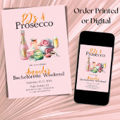 PJS Prosecco Pink Spa Bachelorette Party Route Kaart