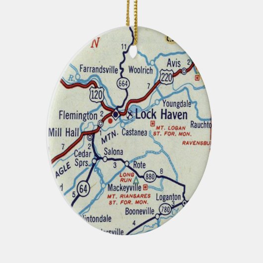 PK Haven vergrendelen Keramisch Ornament (Rechts)