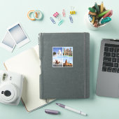 PK Karachi - Mazar e Quaid - Mohatta Palace - Sticker (iPad Cover)