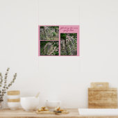 Pk old-fashroses op bluff-ZP Poster (Keuken)