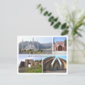 PK Pakistan - Islamabad - Briefkaart (Staand voorkant)