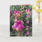 PKCactus-elke gelegenheid Kaart (Gele Bloem)