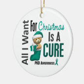 PKD alles wat ik wil voor kerstversieringen Keramisch Ornament (Links)