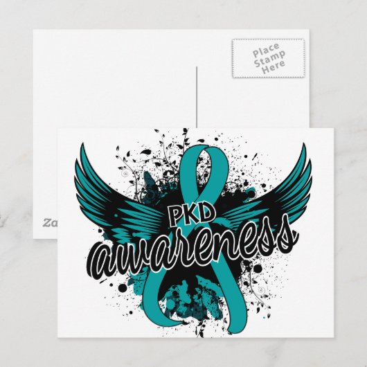 PKD Awareness 16 Briefkaart (Voorkant / Achterkant)