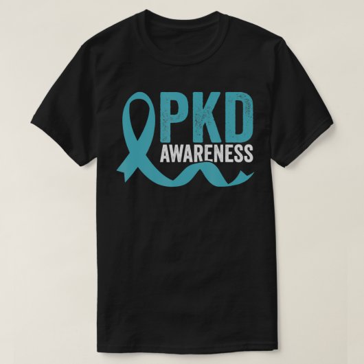 PKD Awareness Polycystic Kidney Disease Warrior Fi T-shirt (Design voorkant)