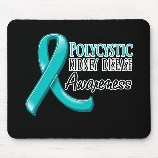 PKD Awareness Ribbon Muismat (Voorkant)
