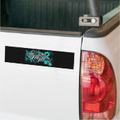 PKD Garden Ribbon Bumpersticker (Op Truck)