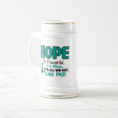 PKD Polycysteus Nierziekte HOPE 1 Bierpul (Voorkant links)