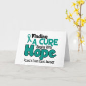 PKD Polycysteus Nierziekte HOPE 5 Kaart (Gele Bloem)