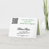 PKdgwood Branch- elke gelegenheid aanpassen Kaart (Achterkant)