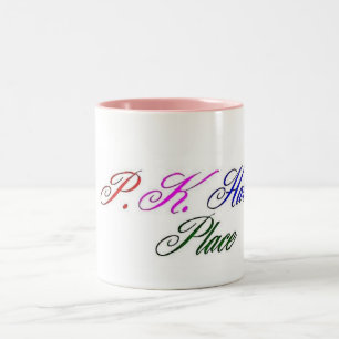 PkHarris Place Designer Coffee-Mok Tweekleurige Koffiemok