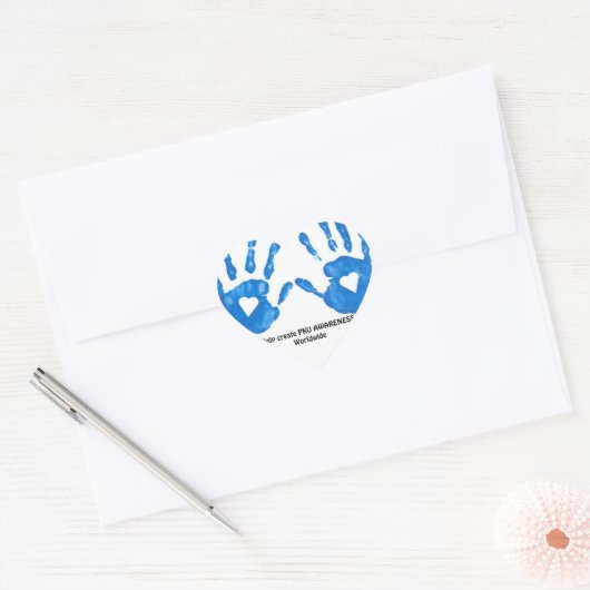 PKU hart Sticker (Envelop)