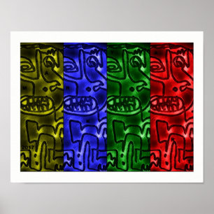 PL#1030295 MarkyArt Moderne moderne grafische kaar Poster