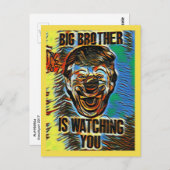 PL#958584 Big Brother kijkt uit Briefkaart (Voorkant / Achterkant)