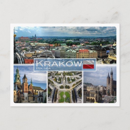 PL Polen - Krakow - Briefkaart (Voorkant)