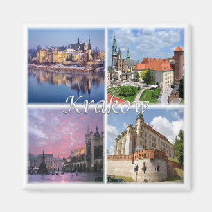 PL * Polen - Krakow Poland Polska Magneet