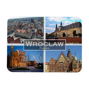 PL Polen Polska - Wroclaw - Magneet