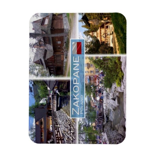 PL Polen Polska - Zakopan - Magneet (Verticaal)