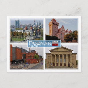 PL Polen - Poznan - Briefkaart