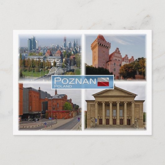 PL Polen - Poznan - Briefkaart (Voorkant)