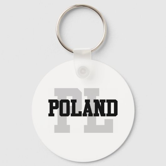 PL Polen Sleutelhanger (Voorkant)