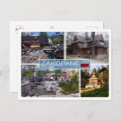 PL Polen - Zakopan - Briefkaart (Voorkant / Achterkant)