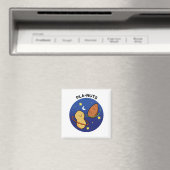 Pla-noten Peanut Buitenste Ruimte Pun Magneet (Insitu (Vaatwasser))