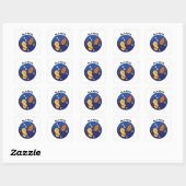 Pla-nuts Peanut Outer Space Pun Sticker (Vel)